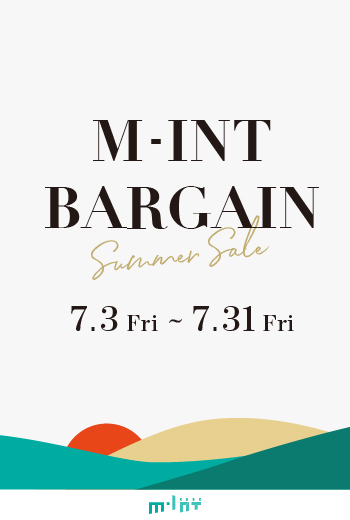 【7/3(金)～31(金)開催】M-INT BARGAIN ～2026 Summer～